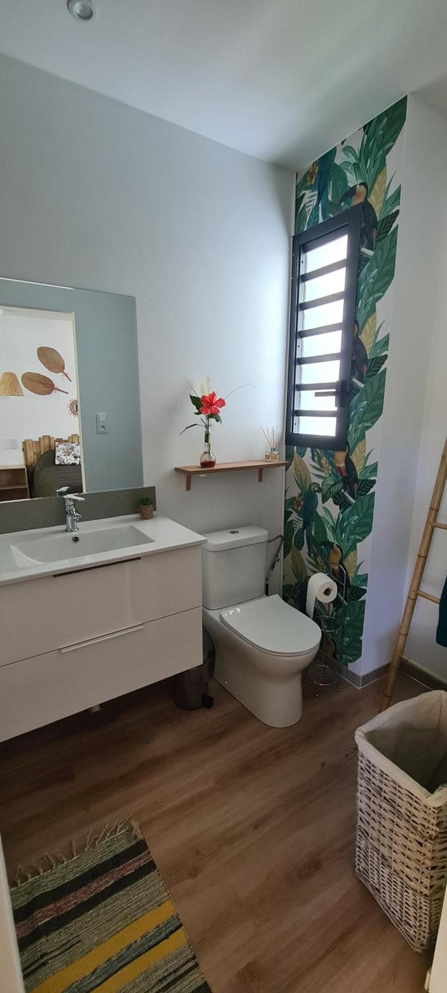 Coquet Appartement A 50 M Du Lagon L'Etang-Sale Экстерьер фото